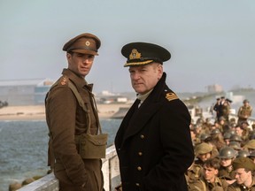 James D'Arcy, left, and Kenneth Branagh in Dunkirk.