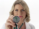 A scene from a video campaign by the Canadian Association of Naturopathic Doctors highlighting its members' “medical training.”