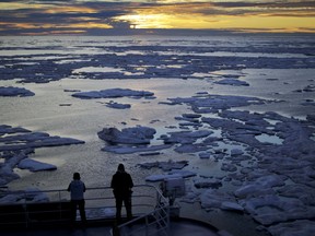 The once-forbidding Northwest Passage, linking the Pacific and the Atlantic oceans, has been opening up sooner and for a longer period each summer due to climate change.