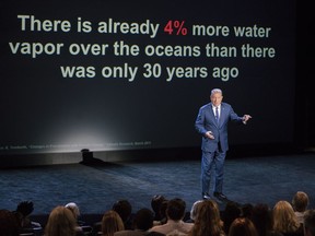 This image released by Paramount Pictures shows Al Gore in "An Inconvenient Sequel: Truth to Power."