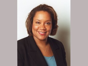 This undated image shows Dana Canedy. author of "A Journal for Jordan." Canedy, who won a Pulitzer Prize at The New York Times, was named administrator of the Pulitzer Prizes by the board and Columbia University in New York, which administers the prizes. She replaces Mike Pride, editor emeritus of the Concord Monitor in New Hampshire, and starts July 17.  (Naum Kazhdan/The New York Times via AP)