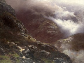 "After the Massacre of Glencoe."1889.