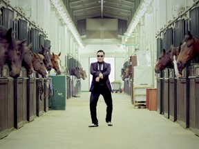 Psy's "Gangnam Style."
