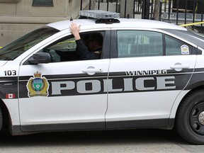 A Winnipeg police cruiser.