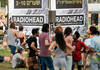 Fans wait to attend a concert by Radiohead in Tel Aviv, Israel on July 19, 2017