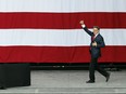 Energy Secretary Rick Perry takes the stage during the 2017 National Boy Scout Jamboree at the Summit in Glen Jean, W.Va., Monday, July 24, 2017.