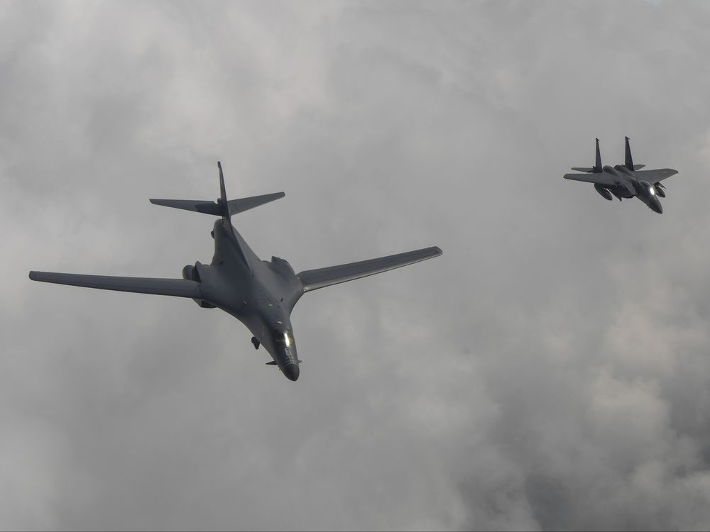 U.S. Flies Bombers Over South Korea In Show Of Force After North ...