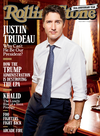 Justin Trudeau on the cover of Rolling Stone.