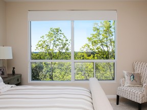 The beauty of the surrounding greenery is just outside the windows of the comfortable bedrooms at 940 On The Park.