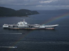 The Liaoning, China's first aircraft carrier, may be a repurposed Soviet ship, but it's also a symbol of the country's military ambitions when the seas are so dominated by the U.S. Navy.