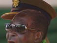 iIn this Friday June, 2, 2017 photo, Zimbabwean President Robert Mugabe addresses a youth rally in Marondera, about 100 km east of Harare. Zimbabwe's 93 year old president is ditching the old for the young as he makes a pitch for a fresh five year term ahead of next years election. (AP Photo/Tsvangirayi Mukwazhi)