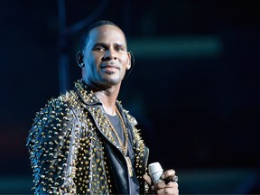 R. Kelly performs onstage at the 2013 BET Experience at Staples Center in Los Angeles on June 30, 2013.