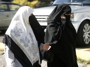 Zaynab Khadr, Omar Khadr's sister, in Toronto in 2009.