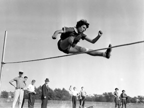 A record-breaking high jumper, German athlete Gretel Bergmann was barred from competing in the 1936 Olympics by the Nazis.