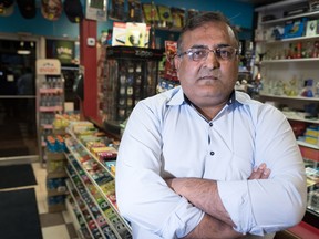 A Plus 1 Convenience Store night clerk Nisar Ahmed, better known to his friends as "Sonny," used fists and jugs of windshield washer fluid to fend off two armed bandits in Calgary, Alta