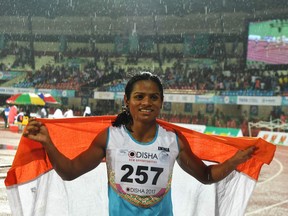The court decision suspending the rule, then, was a mini-victory for Dutee Chand, who on Saturday will compete in the 100 metres at the world track and field championships in London.