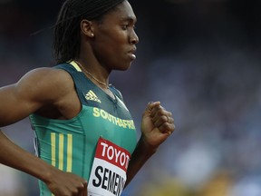 Caster Semenya is perfectly at liberty to compete in women's events.