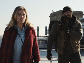 Dave Bautista and Brittany Snow star in Bushwick