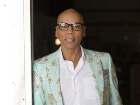In this Aug. 8, 2017 photo, RuPaul, host of "RuPaul's Drag Race," poses for a portrait at Allied Studios in Simi Valley, Calif. Winner of the 2016 Emmy for best reality TV show host, RuPaul is up for the award again this year. (AP Photo/Joseph Longo)
