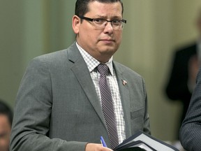 In this Monday, Aug. 28, 2017, photo, Assemblyman Rudy Salas, D-Bakersfield, stands in the Capitol in Sacramento, Calif. During the first six months of this year's legislative session, state Assembly members spent nearly $600,000 on mailings, with Salas spending more than $50,000 on mail to constituents. Last year Assembly members spent $3 million on such mailings from the Assembly's operating budget. (AP Photo/Rich Pedroncelli)