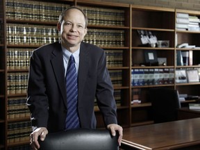 FILE - This June 27, 2011 file photo shows Santa Clara County Superior Court Judge Aaron Persky in San Francisco.  Campaign leaders seeking to recall  Persky for his handling of a sexual assault case say state elections officials are siding with them in a legal dispute over the ballot. They said Tuesday, Aug. 22, 2017,  that the California secretary of state supports their position that the recall of Judge Aaron Persky should be managed by Santa Clara County elections officials. (Jason Doiy /The Recorder via AP, File)