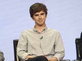 Freddie Highmore participates in the "The Good Doctor" panel during the Disney ABC Television Critics Association Summer Press Tour at the Beverly Hilton on Sunday, Aug. 6, 2017, in Beverly Hills, Calif. (Photo by Willy Sanjuan/Invision/AP)
