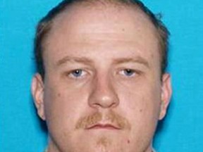 This undated photo released by the Missouri State Highway Patrol shows Ian McCarthy, of Clinton, Mo., who has been identified as a person of interest in the fatal shooting of Clinton police officer Gary Michael during a traffic stop late Sunday, Aug. 6, 2017. (Missouri State Highway Patrol via AP)