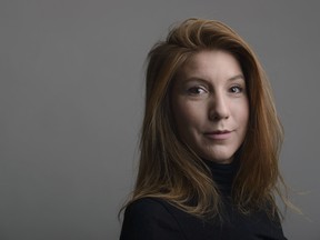 This is a Dec. 28, 2015 handout photo portrait of the Swedish journalist Kim Wall