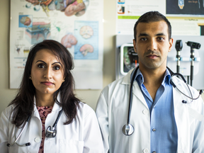 Dr. Kulvinder Gill and Dr. Mark D’Souza.