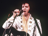 Elvis Presley onstage in 1973.