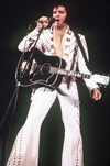 Elvis Presley onstage in 1973.