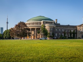 The Convocation Hall of the University of Toronto.