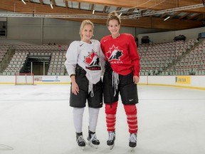 Sarah (left) and Amy Potomak are shown in this Sept. 16, 2016 photo.