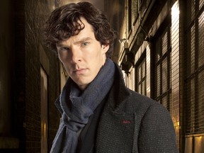 Benedict Cumberbatch portrays Sherlock Holmes in "Sherlock," a fast-paced, witty take on the legendary Sherlock Holmes crime novels, set in present day London.