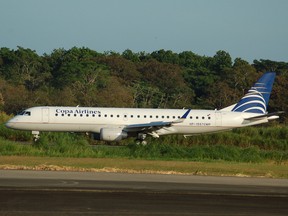 A file photo of a Copa Airlines plane