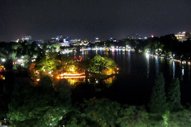 Hanoi is even livelier at night.
