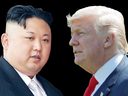 North Korea's Kim Jong Un and U.S. President Donald Trump.