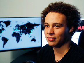 Marcus Hutchins, 23, was branded a hero for finding the “kill switch” in the WannaCry global cyberattack in May.