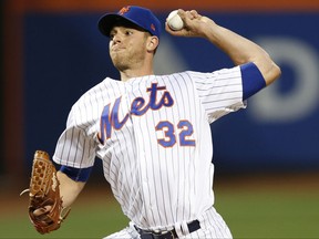 Matz was diagnosed Monday, Aug. 21, 2017 with irritation of the ulnar nerve in his left elbow, the team said. (AP Photo/Kathy Willens, File)