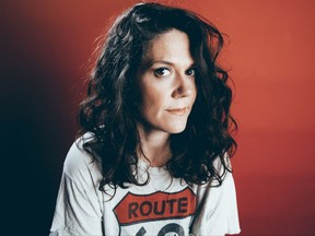 This image provided by New West Records shows Lilly Hiatt. Her CD "Trinity Lane," named for the street she lives on in Nashville, is out Friday, Aug. 25, 2017. (Alysse Gafkjen/New West Records via AP)