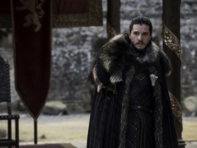 This photo provided by HBO shows Kit Harington as Jon Snow in the Season 7 finale of HBO's "Game of Thrones." Snow got into serious trouble for refusing to lie about his loyalties in the episode, but honesty can be an economic virtue. (Macall B. Polay/Courtesy of HBO via AP)