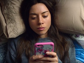 This image released by Neon shows Aubrey Plaza in a scene from Ingrid Goes West.