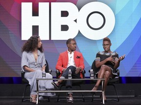 The latest dump includes Sunday night's episode of "Insecure," another popular show, and what appear to be episodes of other lower-profile shows, including "Ballers," some from the unaired shows "Barry" and "The Deuce," a comedy special and other programming. (Photo by Richard Shotwell/Invision/AP, File)
