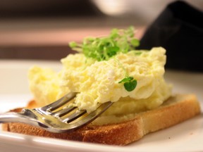 A novel approached to making scrambled eggs
