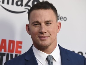 FILE - In this Aug. 3, 2017, file photo, Channing Tatum arrives at the Los Angeles premiere of "Comrade Detective" in Los Angeles. Tatum danced with a North Carolina gas station cashier in a video posted to Facebook Live on Aug. 8, 2017. (Photo by Jordan Strauss/Invision/AP, File)