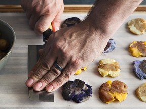 Potato tostones