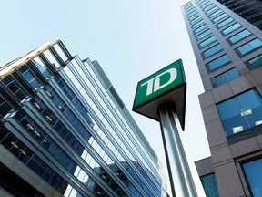 TD also announced plans to buy back up to 35 million shares, equivalent to 1.9 per cent of its shares in issue, to return excess capital to shareholders.