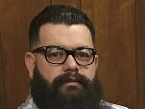 This undated photo shows Christopher "Jake" Carrizal in Waco, Texas. Carrizal was among more than 150 bikers indicted following the 2015 shooting on a charge of engaging in organized criminal activity. In a motion filed Tuesday, Aug. 23, 2017, Carrizal claimed state District Judge Ralph Strother "grossly abused" his discretion when he declined to enforce defense subpoenas for local law enforcement to appear and produce records in court. (Tommy Witherspoon/Waco Tribune-Herald via AP)