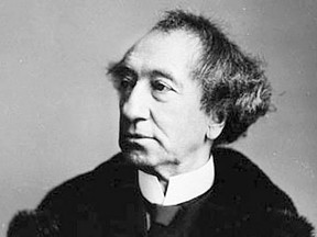 Canada's first prime minister, John A. Macdonald