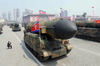 South Korean ballistic missiles are displayed on Kim Il Sung square during a military parade in Pyongyang, April 15, 2017.